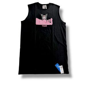 Adidas Originals Women's‎ L Hello Kitty & Friends Kuromi Tank Dress Black